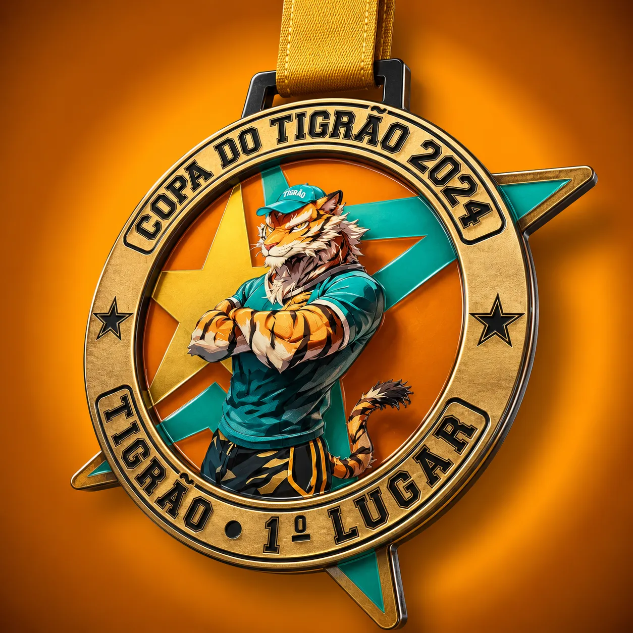 Medalhas autorais, do desenho ao brilho.