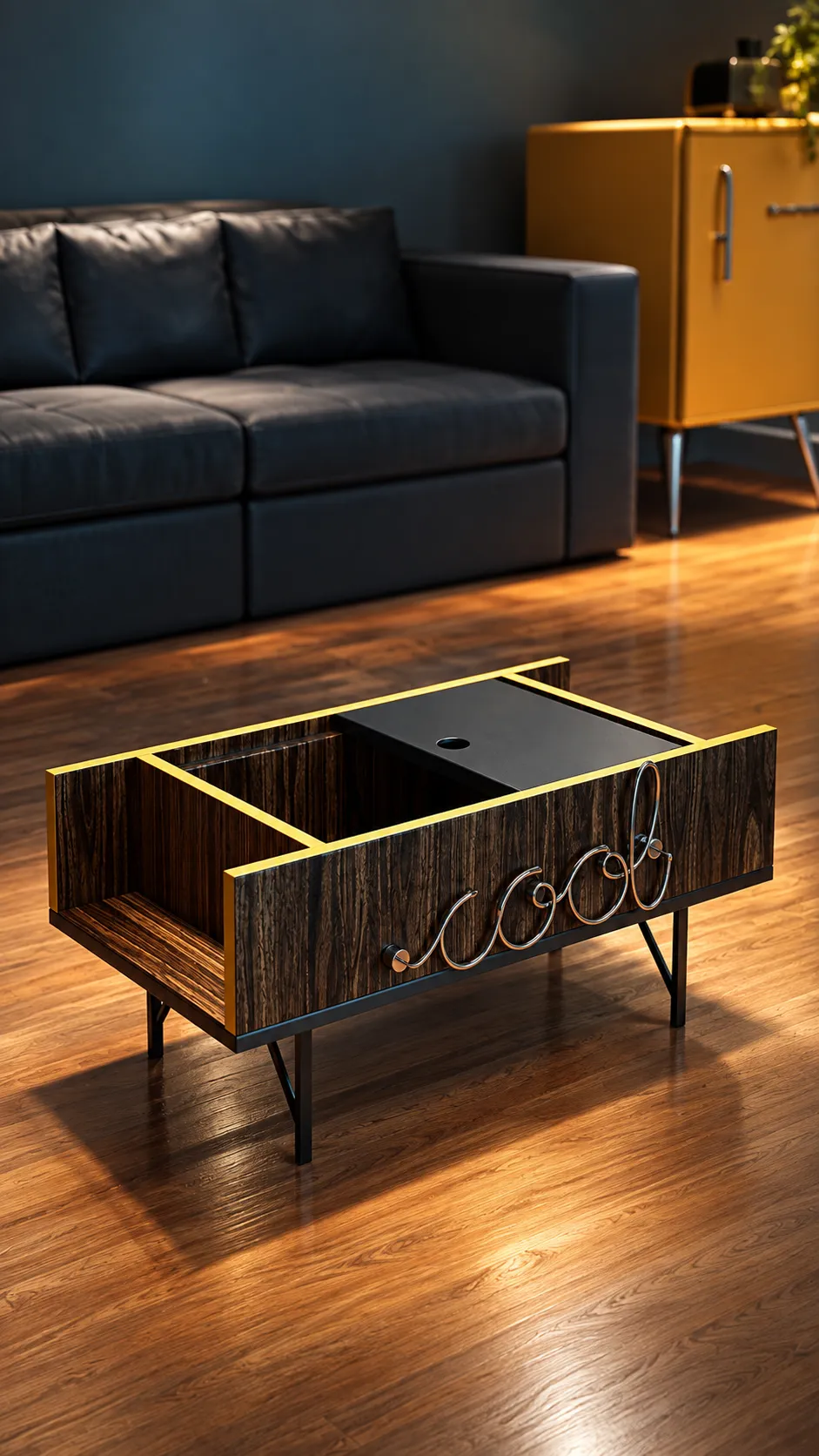 Móveis com design exclusivo.